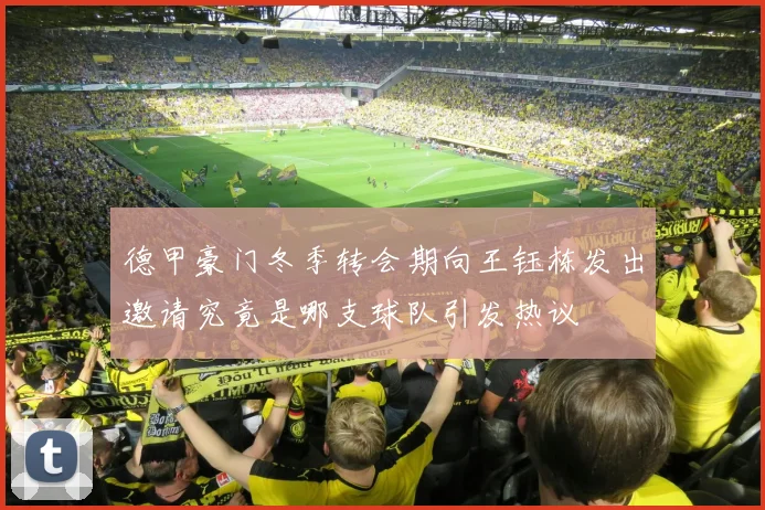 德甲豪门冬季转会期向王钰栋发出邀请究竟是哪支球队引发热议